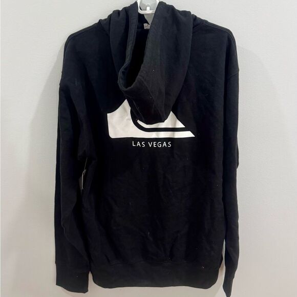 Quicksilver black Las Vegas hoodie size medium NWOT - Picture 3 of 5